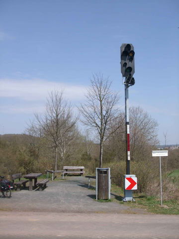 Eifelbahn-Stoppsignal-Rast